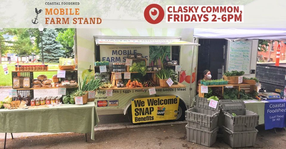 Clasky Common Park: Coastal Foodshed Mobile Farm Stand