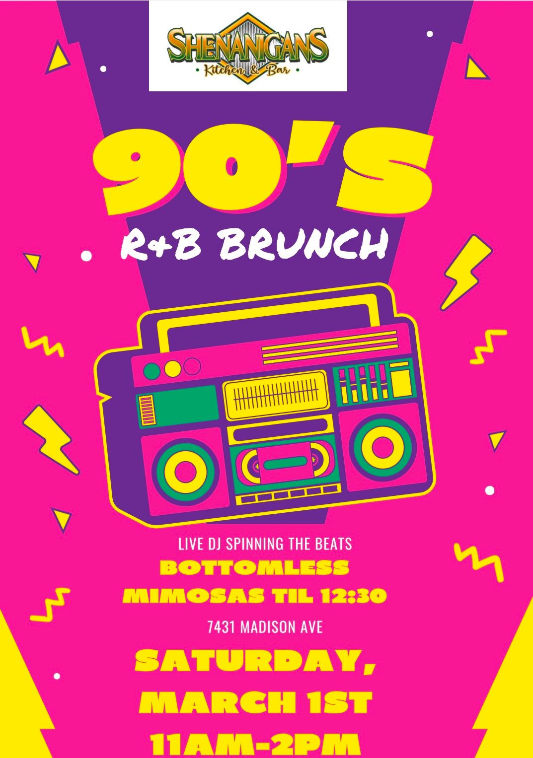 90s R&B Brunch