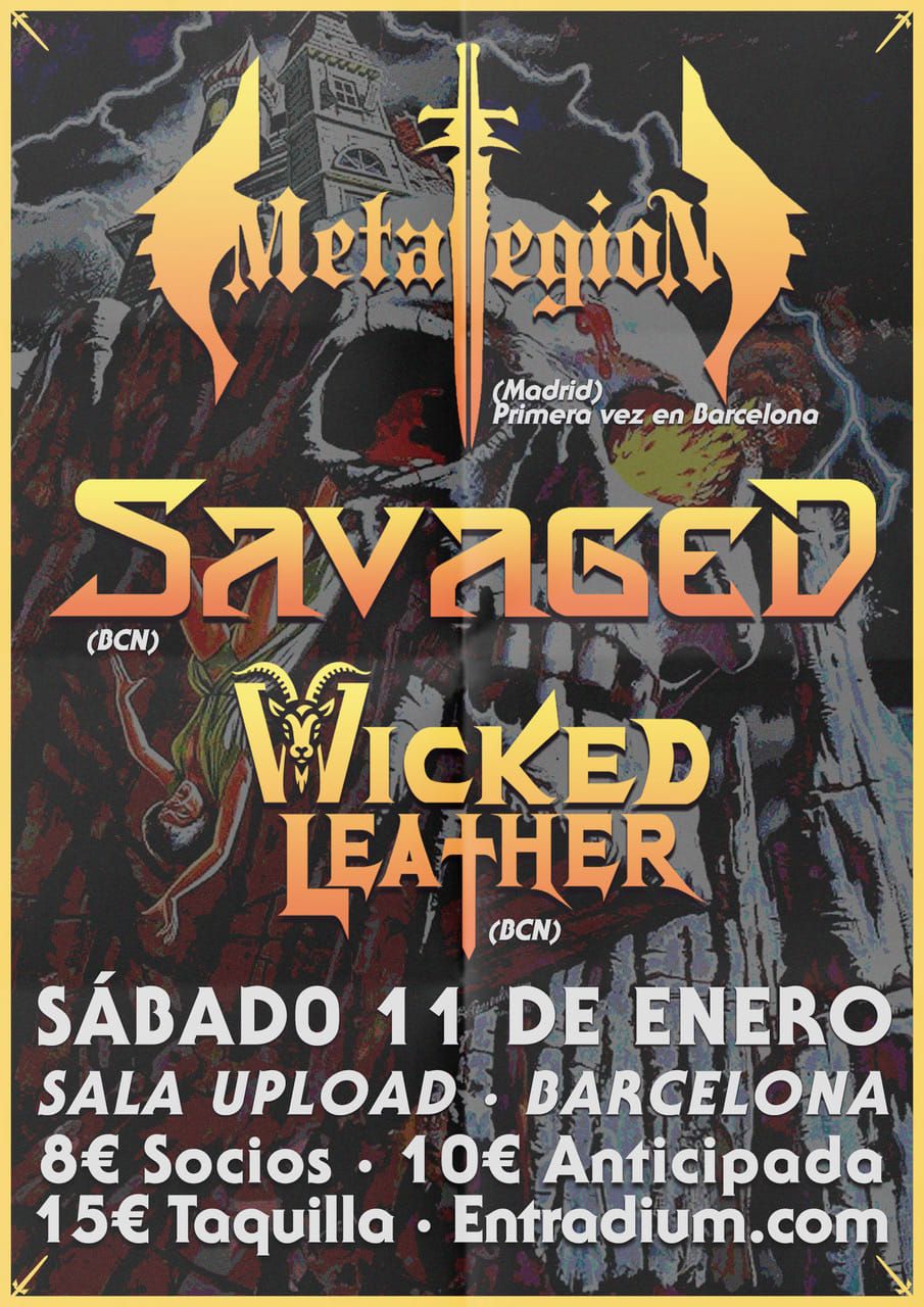 Metal Legion+ Savaged + Wicked Leather