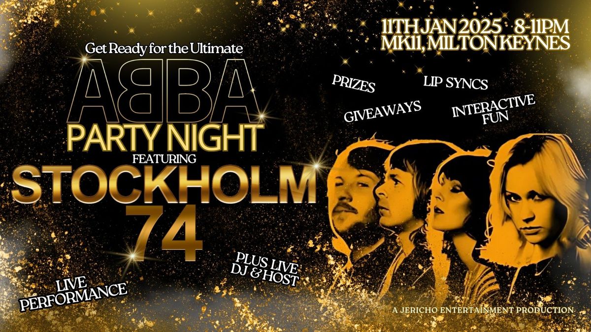 The Ultimate ABBA Party Night- MILTON KEYNES MK11