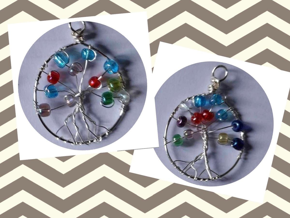 Beaded Tree of Life Earrings Workshop with Beaded Wirecrafts
