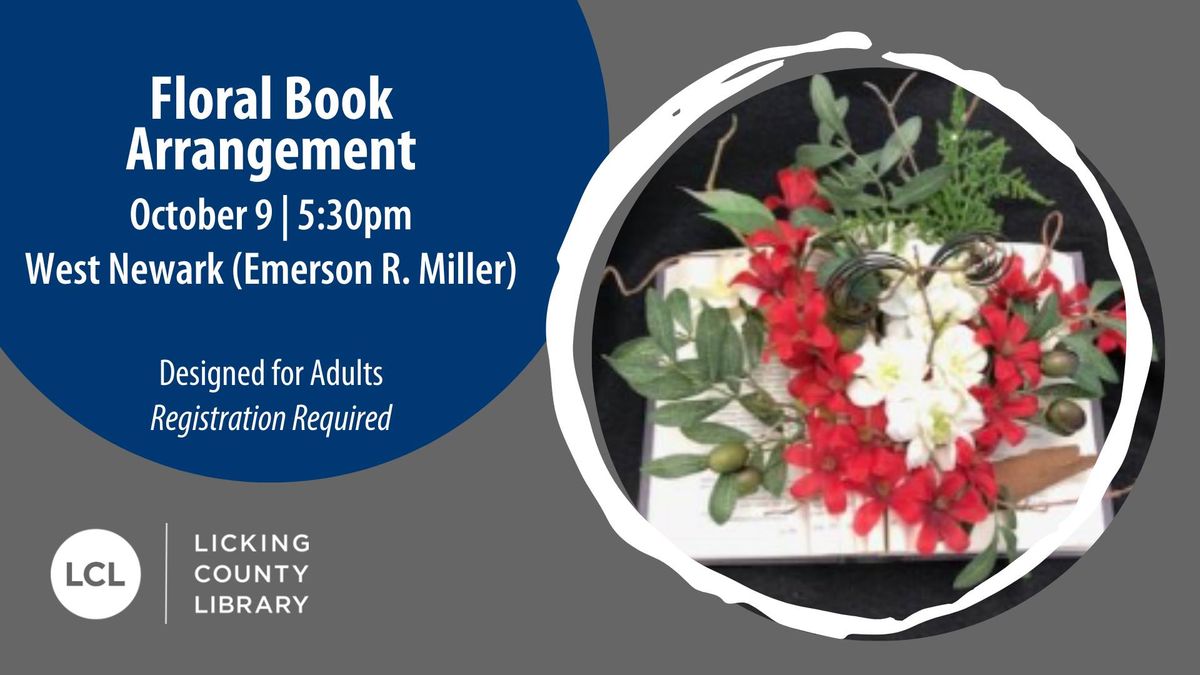 Floral Book Arrangement