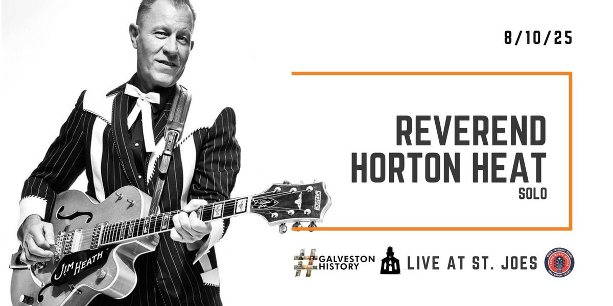 Reverend Horton Heat at the 1859 St. Joseph's Church