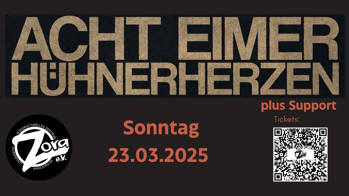 ACHT EIMER H\u00dcHNERHERZEN +Support