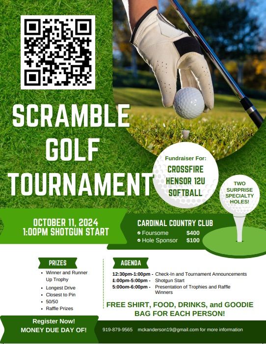 Scramble Golf Tournament