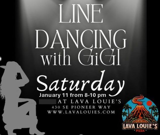 Line Dancing w\/ Gigi @ Lava Louie's