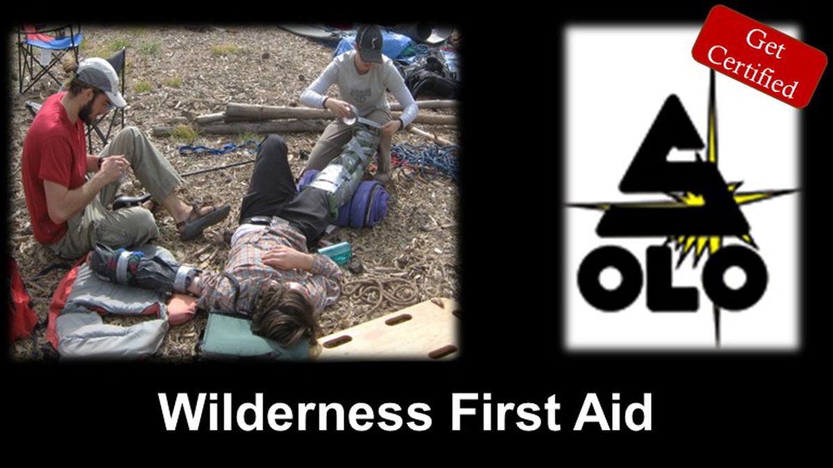 Wilderness First Aid - SOLO ENTRY LEVEL Certification Course