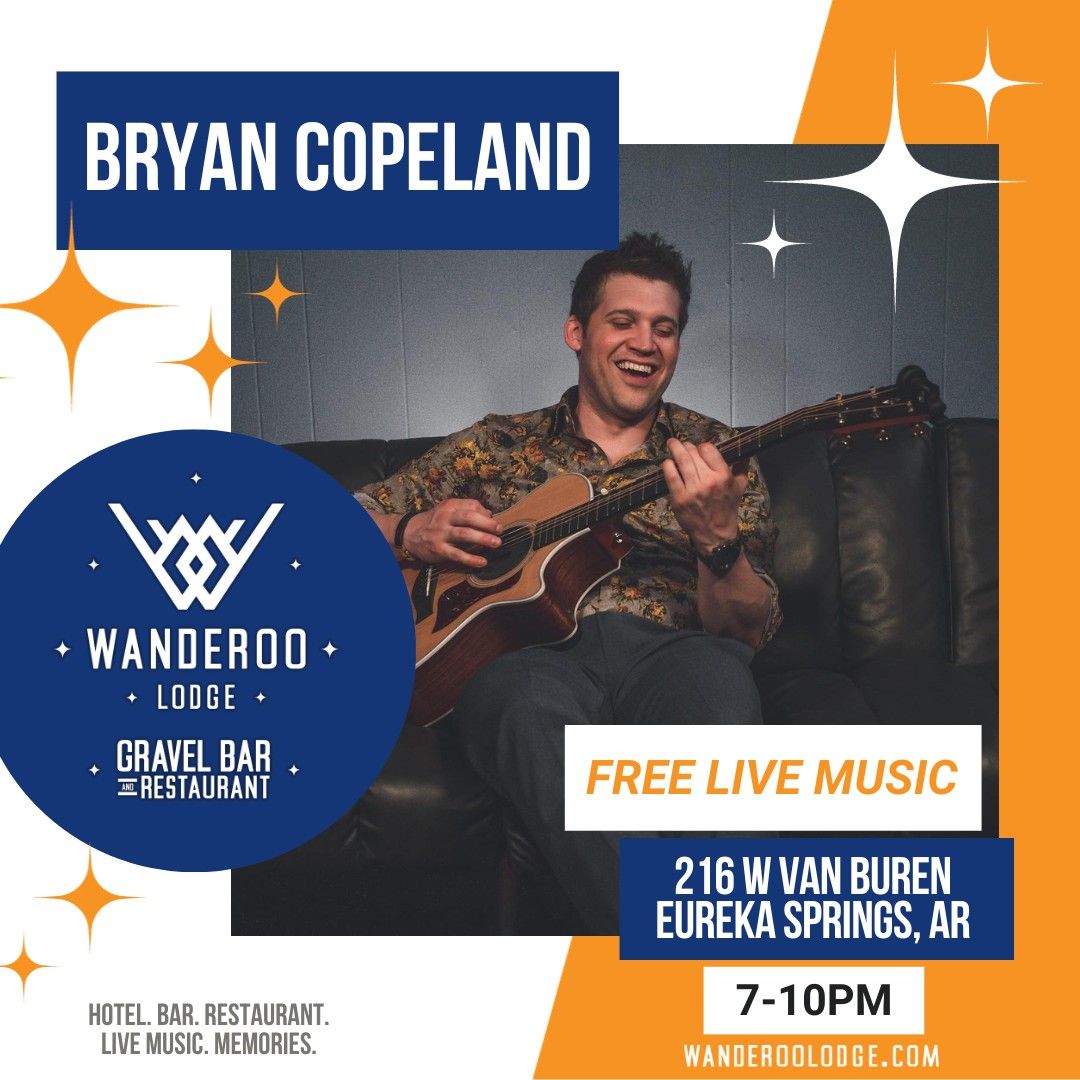 Bryan Copeland LIVE at The Gravel Bar at Wanderoo Lodge