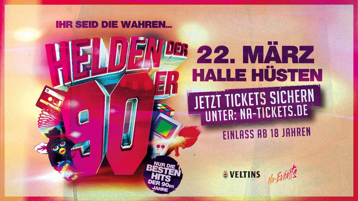 Helden der 90er #2025 | Halle H\u00fcsten