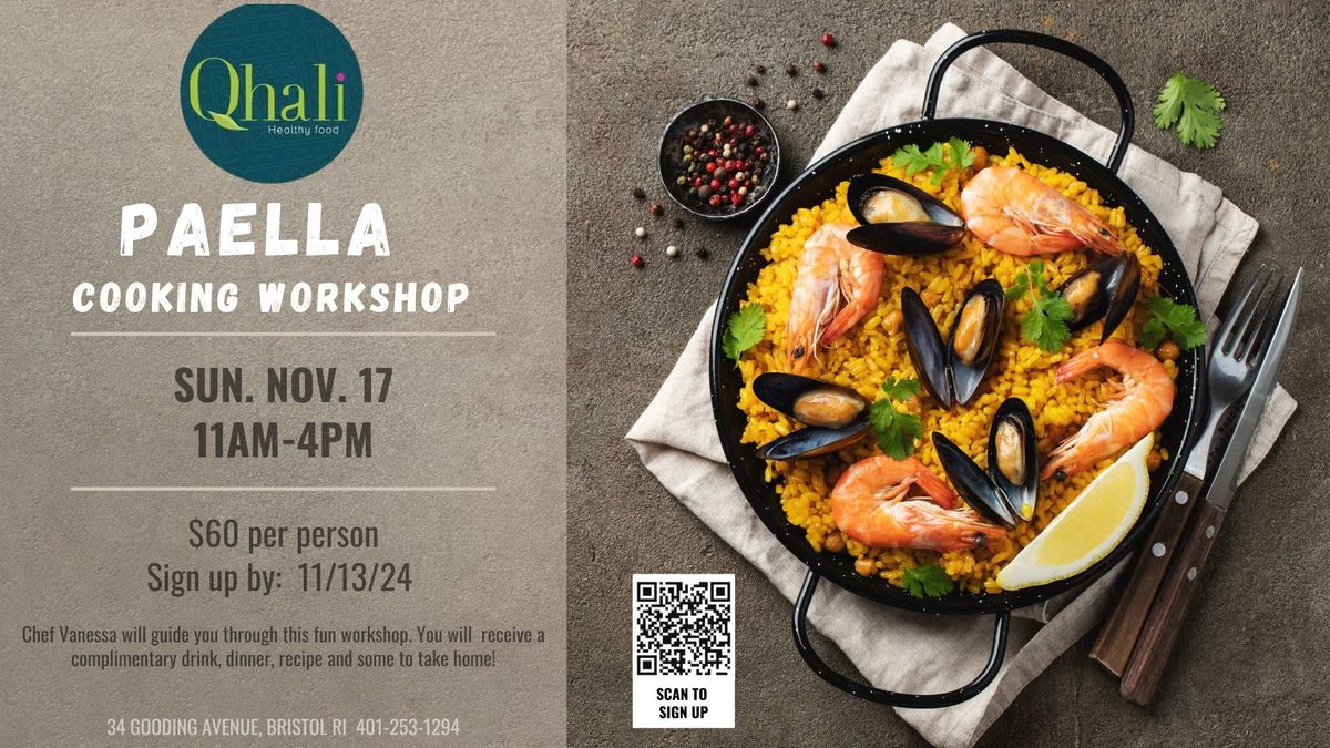 **SOLD OUT*** Paella Cooking Workshop