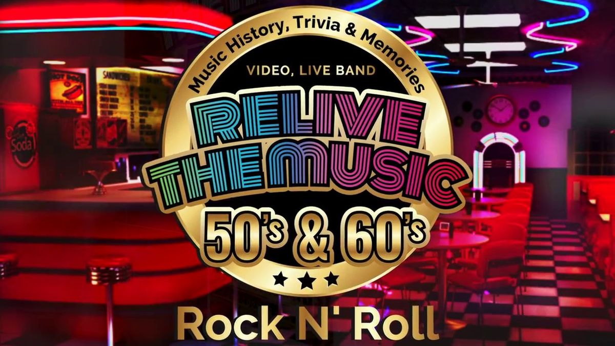 Relive the Music - 50s and 60s Rock n Roll Show, Community Auditorium ...