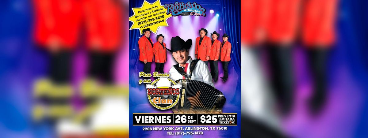 PACO BARRON Y SUS NORTE\u00d1OS CLAN in Arlington