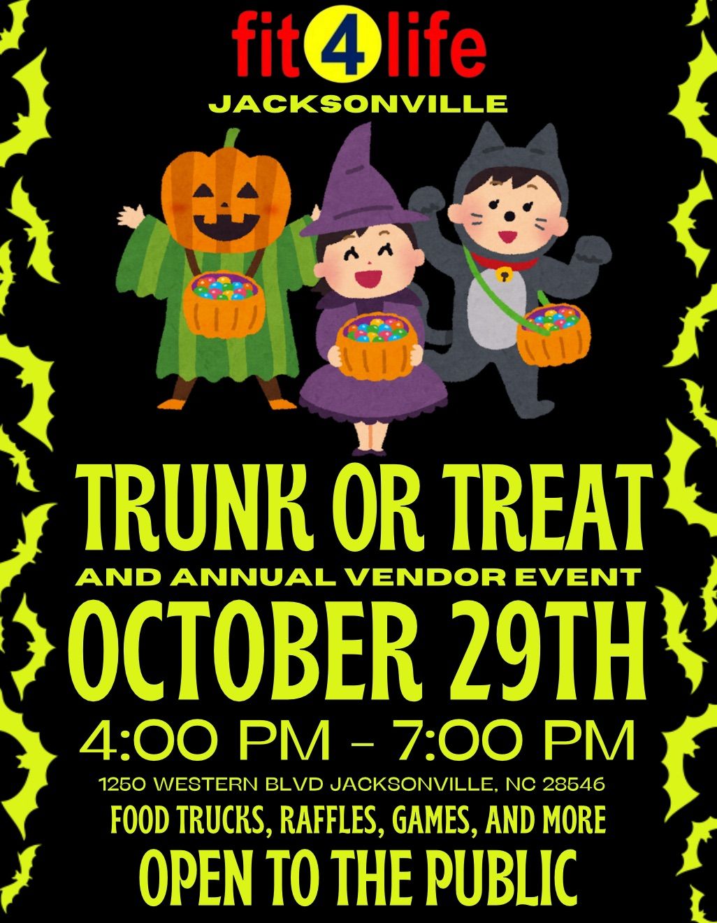 Trunk or Treat and Vendor Event