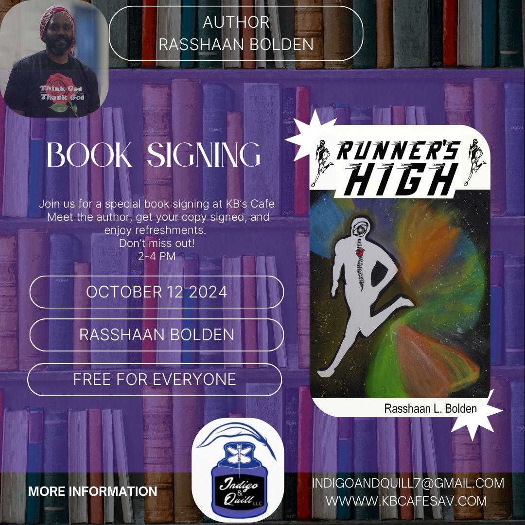 Book Signing with Rasshaan Bolden - "Runner's High"