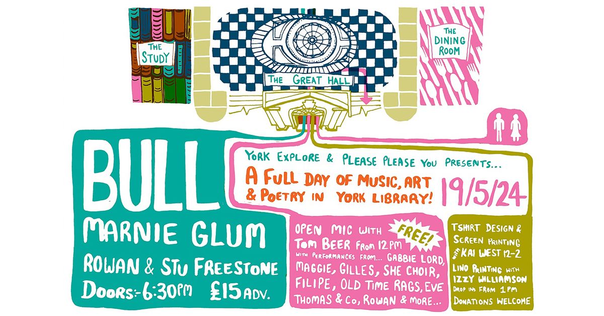 York Explore Library Fundraiser ft. Bull & friends