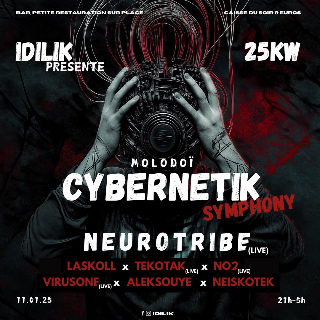 CYBERNETIK SYMPHONY W\/ NEUROTRIBE \/\/ 11.01.25 \/\/ MOLODO\u00cf STRASBOURG