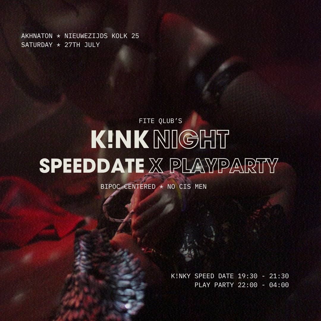 K!NK NIGHT | SPEEDDATE x PLAY PARTY