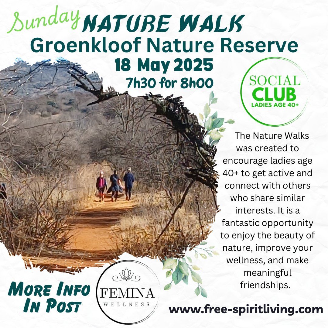 Sunday Nature Walk - Groenkloof Nature Reserve 