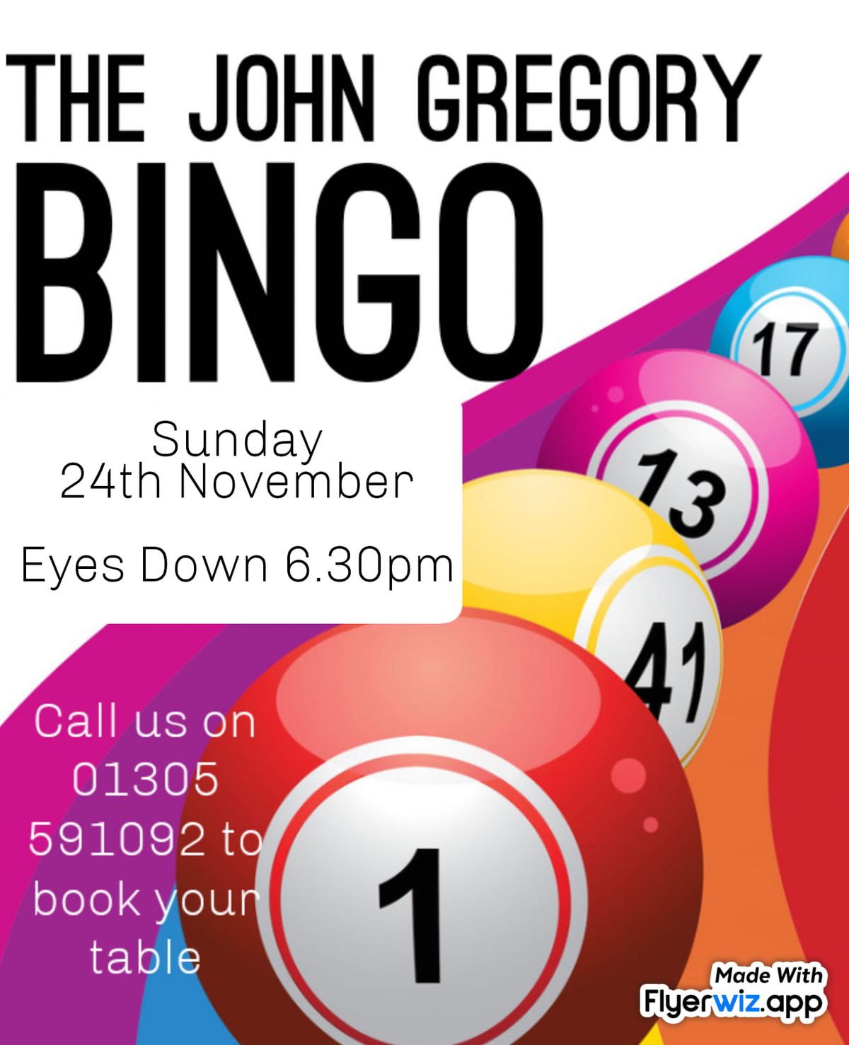 Sunday Bingo is back \ud83d\ude01