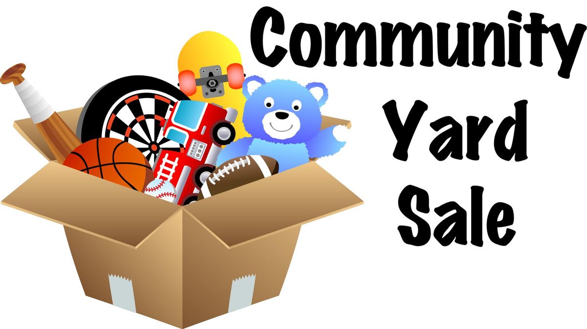 Community Yard Sale Fundraiser