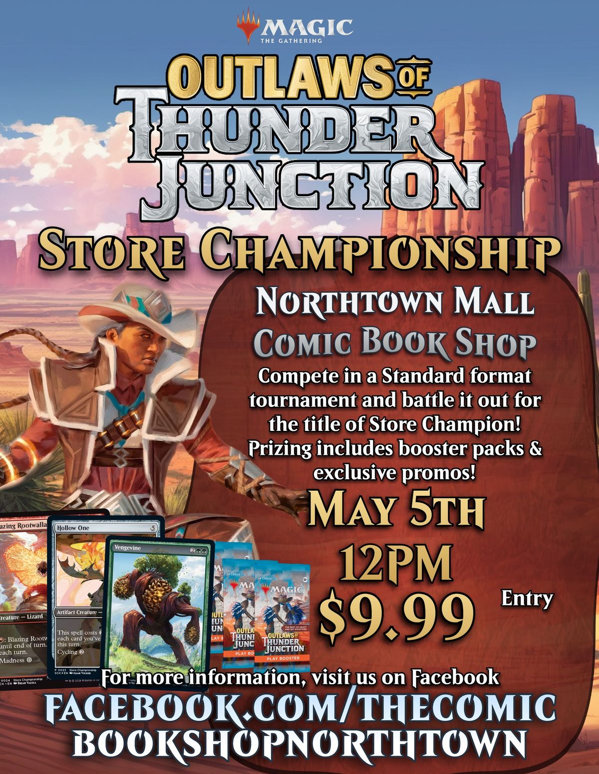 MTG Outlaws of Thunder Junction Store Championship Standard Format