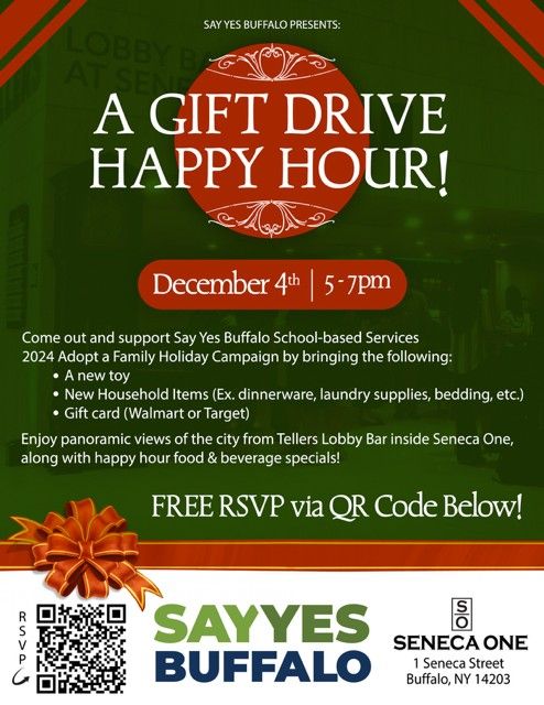 Say Yes Buffalo Gift Drive Happy Hour