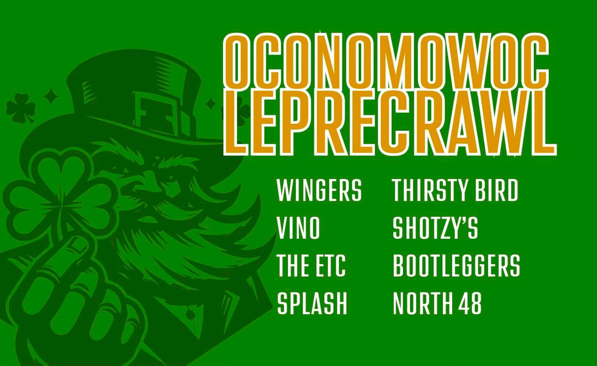 2nd ANNUAL OCONOMOWOC LEPRECRAWL