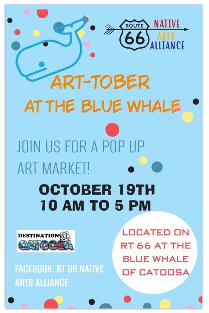 ART-TOBER AT THE BLUE WHALE