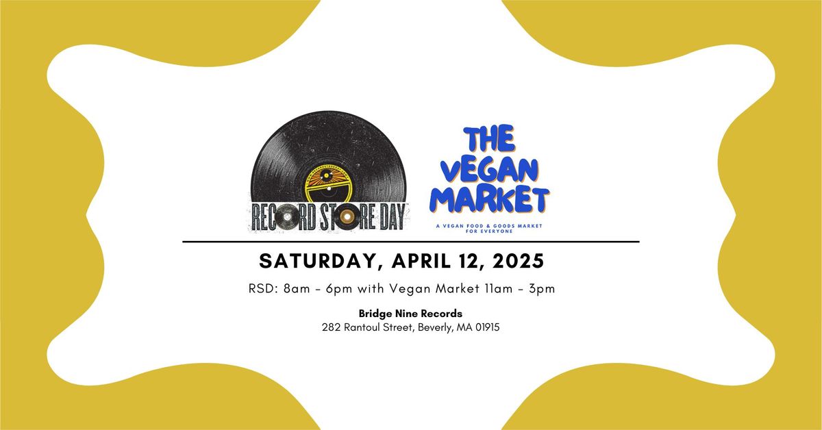 RECORD STORE DAY \/ VEGAN MARKET