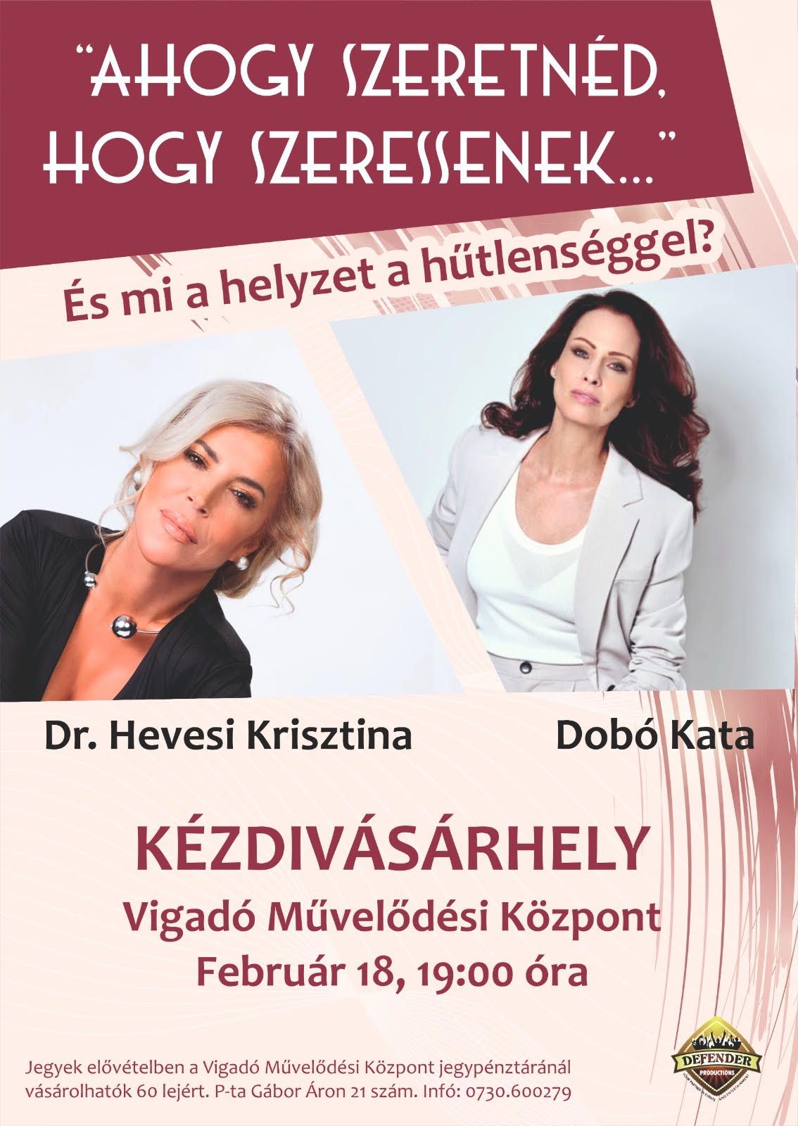 K\u00e9zdiv\u00e1s\u00e1rhely - Dr. Hevesi Krisztina \u00e9s Dob\u00f3 Kata - Ahogy szeretn\u00e9d, hogy szeressenek