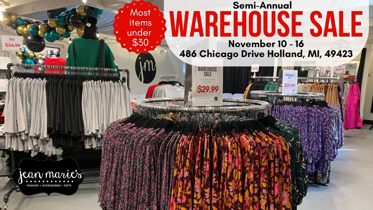 Holiday Warehouse SALE! \ud83c\udf81\u2728