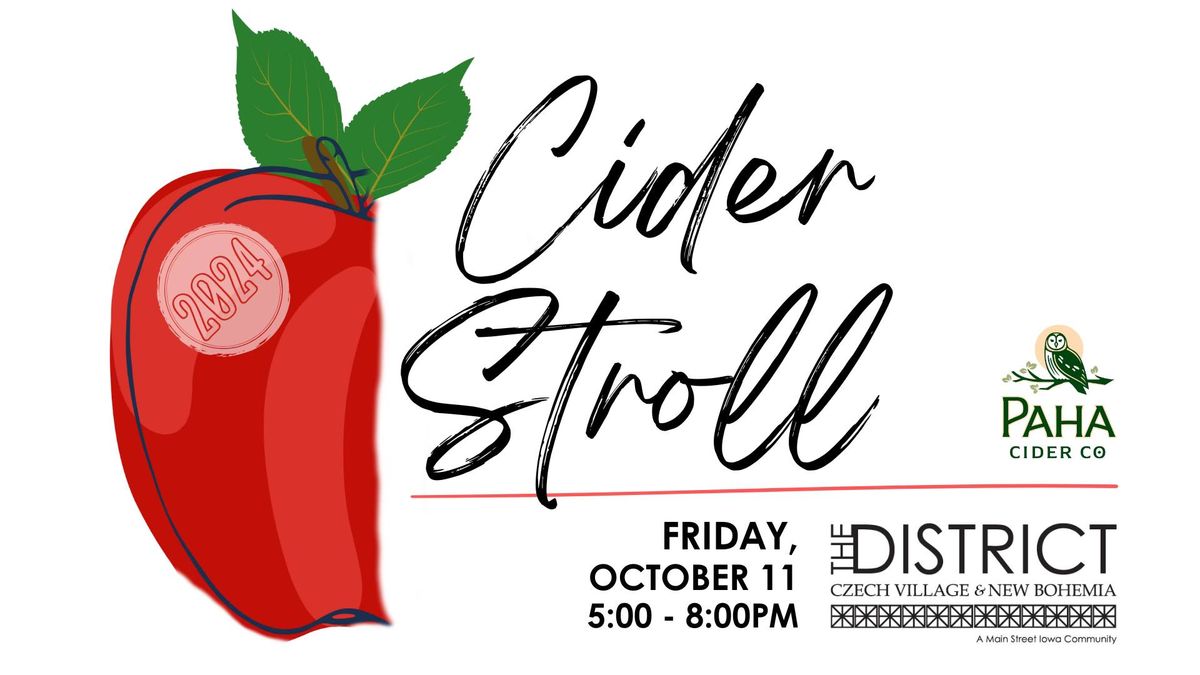 Cider Stroll 2024