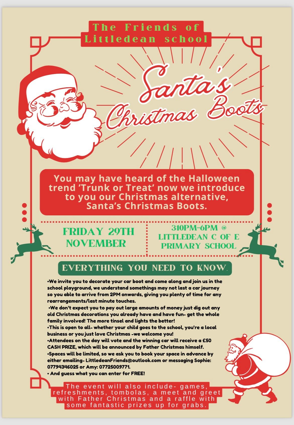 Santa\u2019s Christmas boots fair 