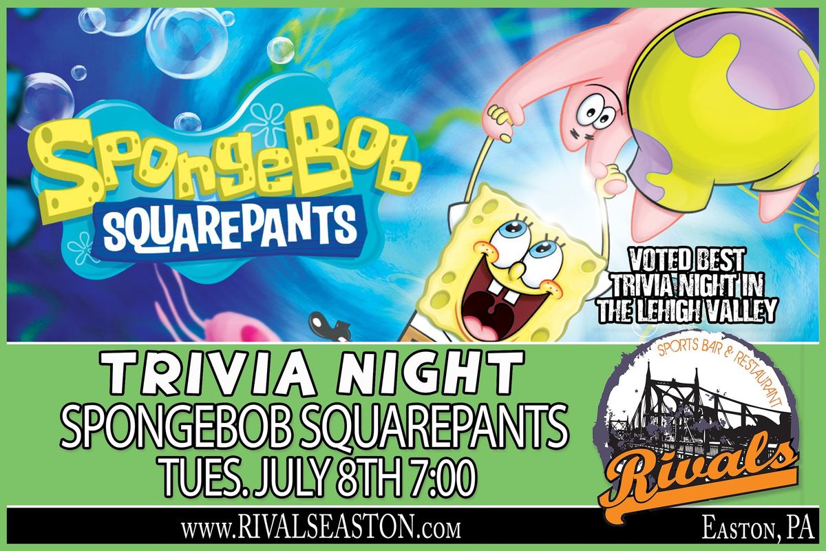 Trivia Night: SpongeBob Squarepants