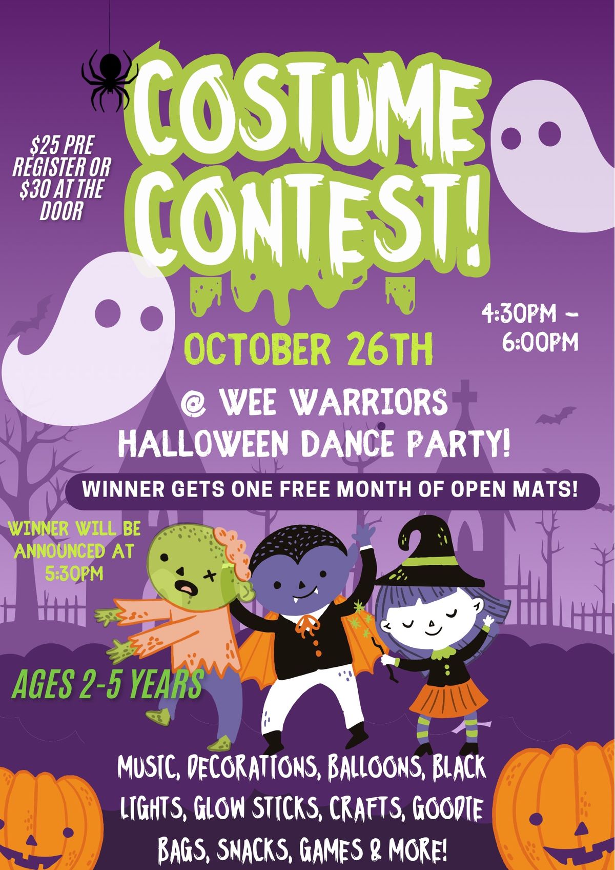 HALLOWEEN DANCE PARTY ?