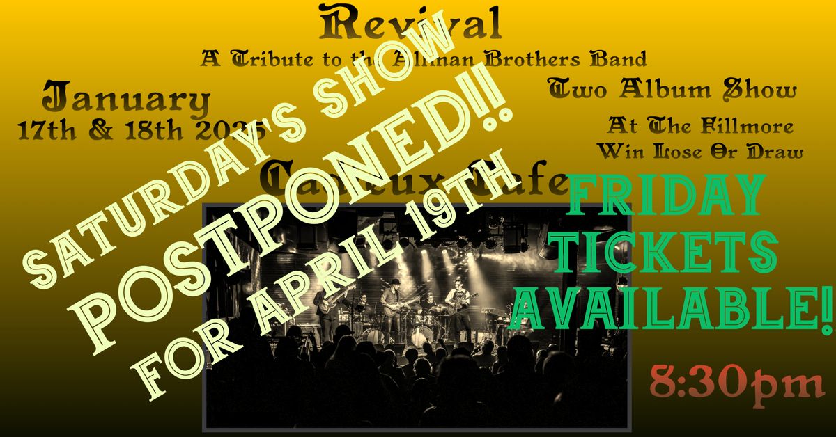 Revival: A Tribute To The Allman Brothers Band