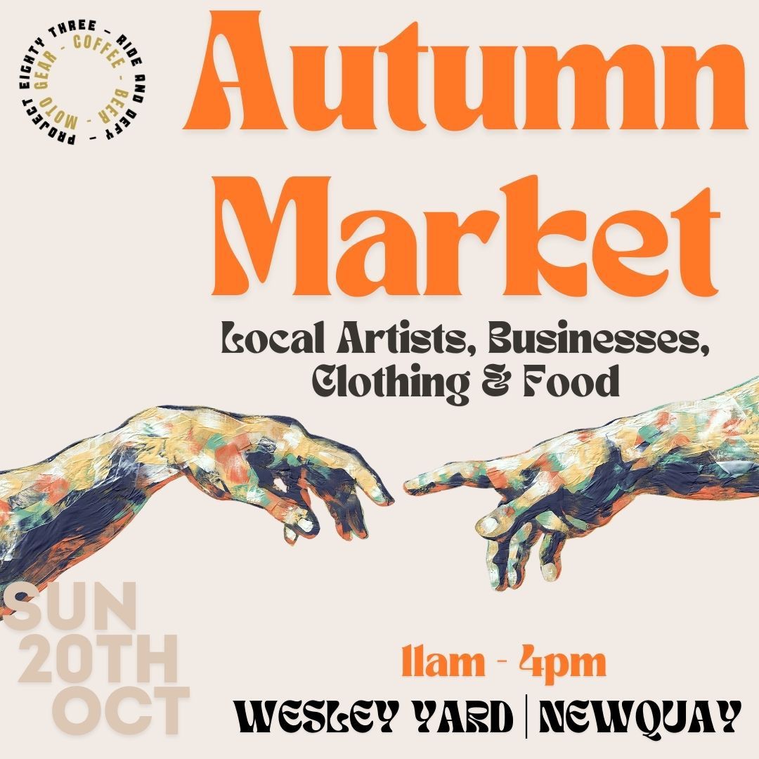 Autumn Market \ud83c\udf42 | SUN 20 OCT | Project Eighty Three | Newquay 