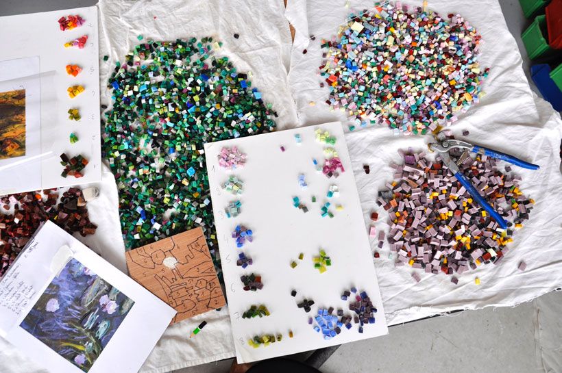 COULEURS ET ANDAMENTI, les incontournables du mosa\u00efste