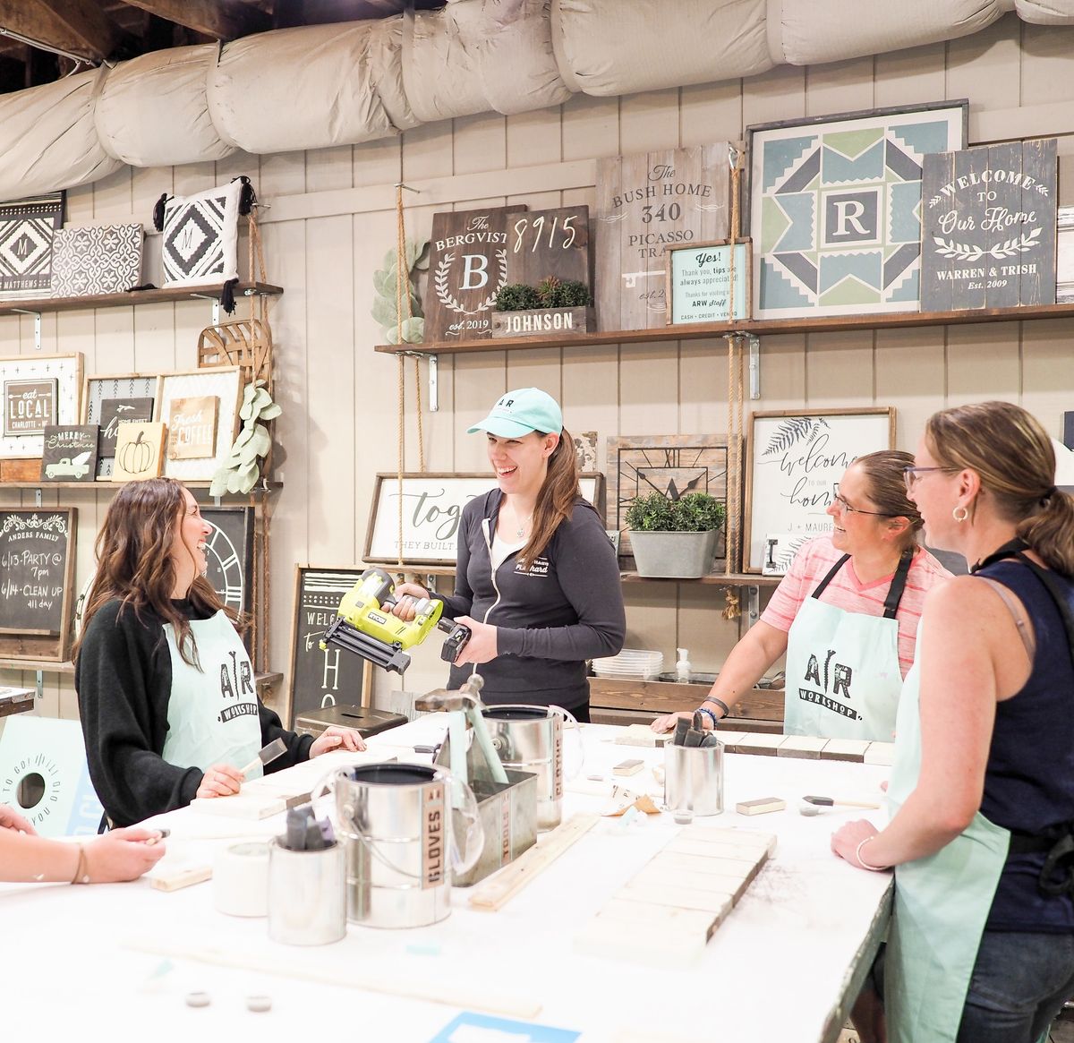 Unwind Wednesday - Pick Your Project! DIY Experience - Candle Pouring, Wood Signs, & More!