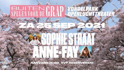 Sophie Straat I Anne-Fay in het Vondelpark Openluchttheater