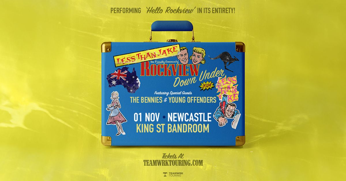 Newcastle: Less Than Jake - 'Rockview Down Under'