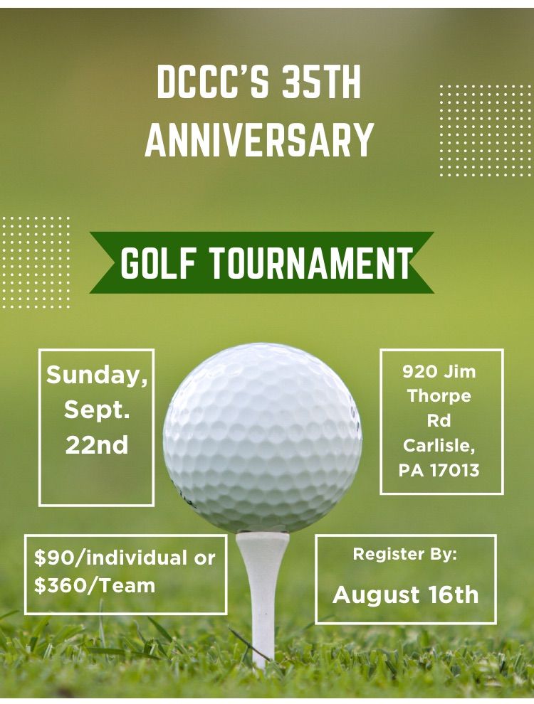 DCCC 35th Anniversary Golf Tournament Fundraiser