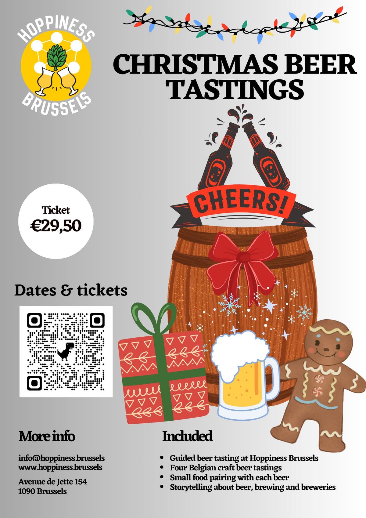 Christmas Beer Tastings Brussels