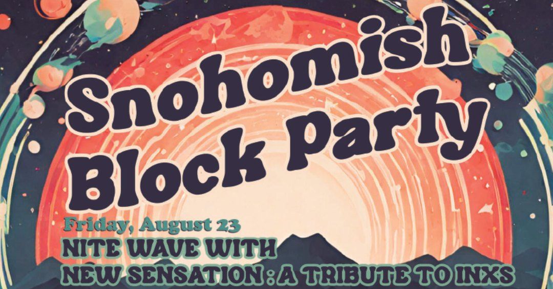 New Sensation rocks the Snohomish Block Party!