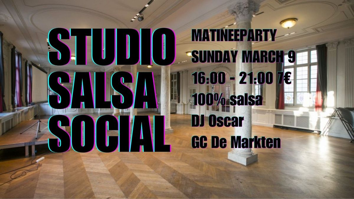 StudioNYSalsa Matinee Party 9th of March