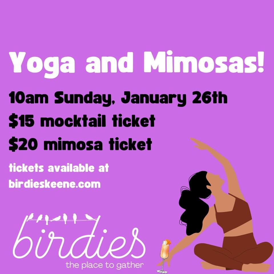 Yoga and Mimosas