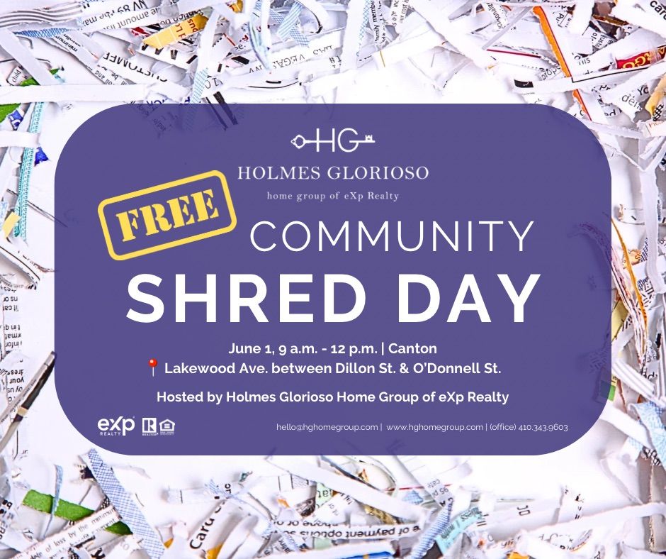 FREE Community Shred Day in Canton June 1! (UPDATED DATE!)