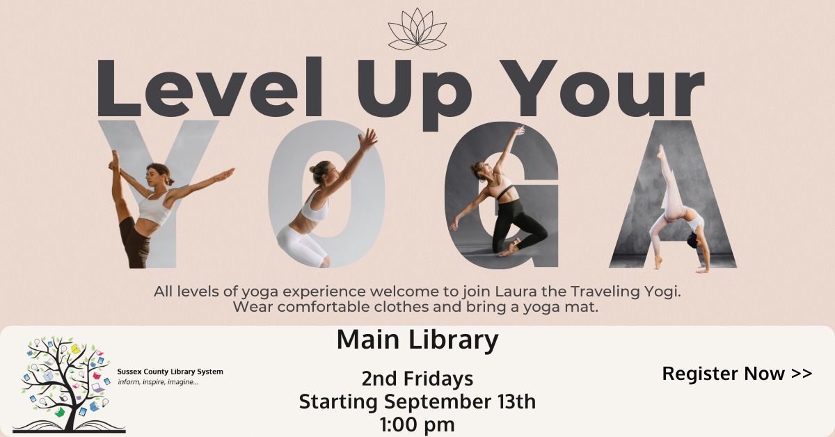 Level Up Yoga @ Main Library