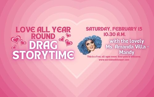 Love All Year Round Drag Storytime with the Lovely Amanda Villa - Mandy