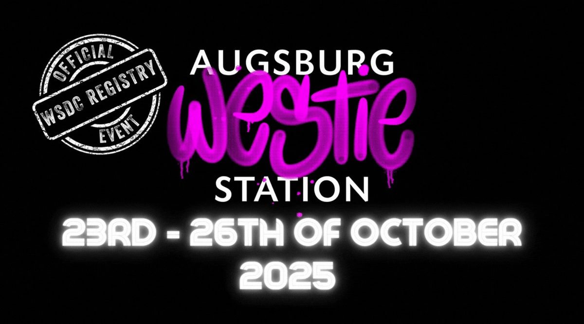 AWS 2025 - Augsburg Westie Station - West Coast Swing Festival (WSDC Registry Event)